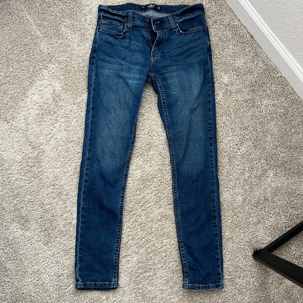 Men’s Hollister Blue Skinny Jeans